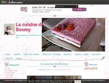 Tablet Screenshot of lacuisinedeboomy.com